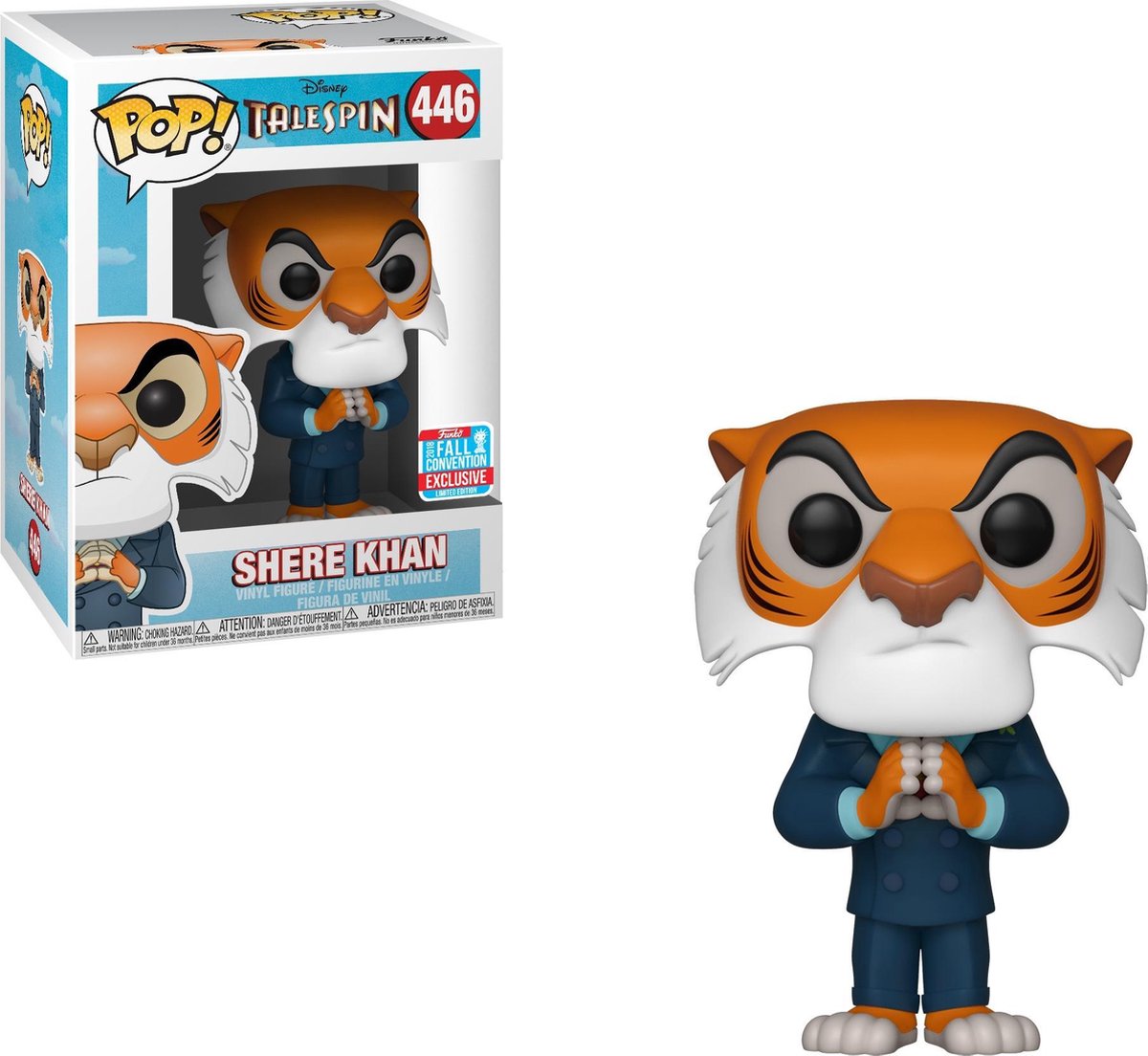 Funko Pop Shere Khan - Talespin - Disney - 2018 Fall Convention Exclusive - Funko