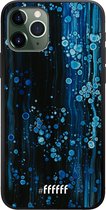 iPhone 11 Pro Hoesje TPU Case - Bubbling Blues #ffffff