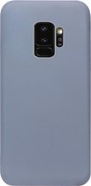 ADEL Premium Siliconen Back Cover Softcase Hoesje Geschikt voor Samsung Galaxy S9 Plus - Lavendel Blauw