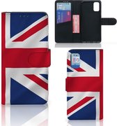 Telefoonhoesje Geschikt voor Samsung Galaxy A41 Wallet Book Case Groot-Brittannië