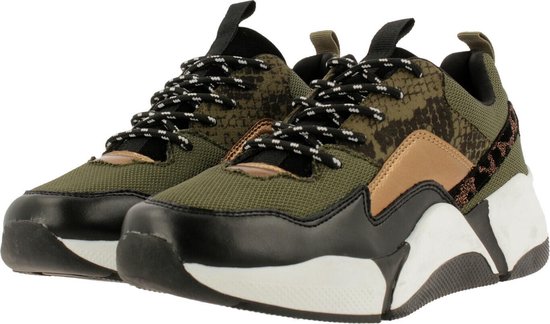 Bullboxer 077003F5S Sneaker Women Green 36 | bol.com