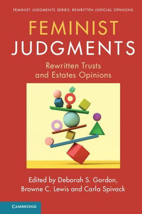 Feminist Judgment Series: Rewritten Judicial Opinions - Femi ... - cover