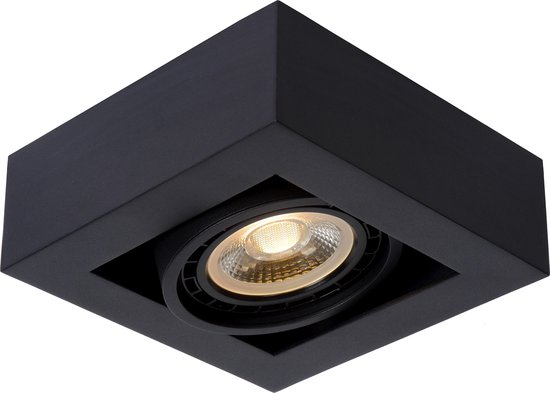 Lucide ZEFIX - Plafondspot - LED Dim to warm - GU10 - 1x12W 2200K/3000K