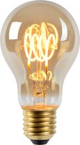 Lucide A60 - Filament lamp - Ø 6 cm - LED Dimb. - E27 - 1x5W 2200K - Fumé