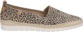 Verbenas Noa dames instapper - Leopard - Maat 40