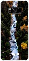 Samsung Galaxy S8 Plus Hoesje Transparant TPU Case - Forest River #ffffff