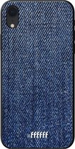 iPhone Xr Hoesje TPU Case - Denim #ffffff