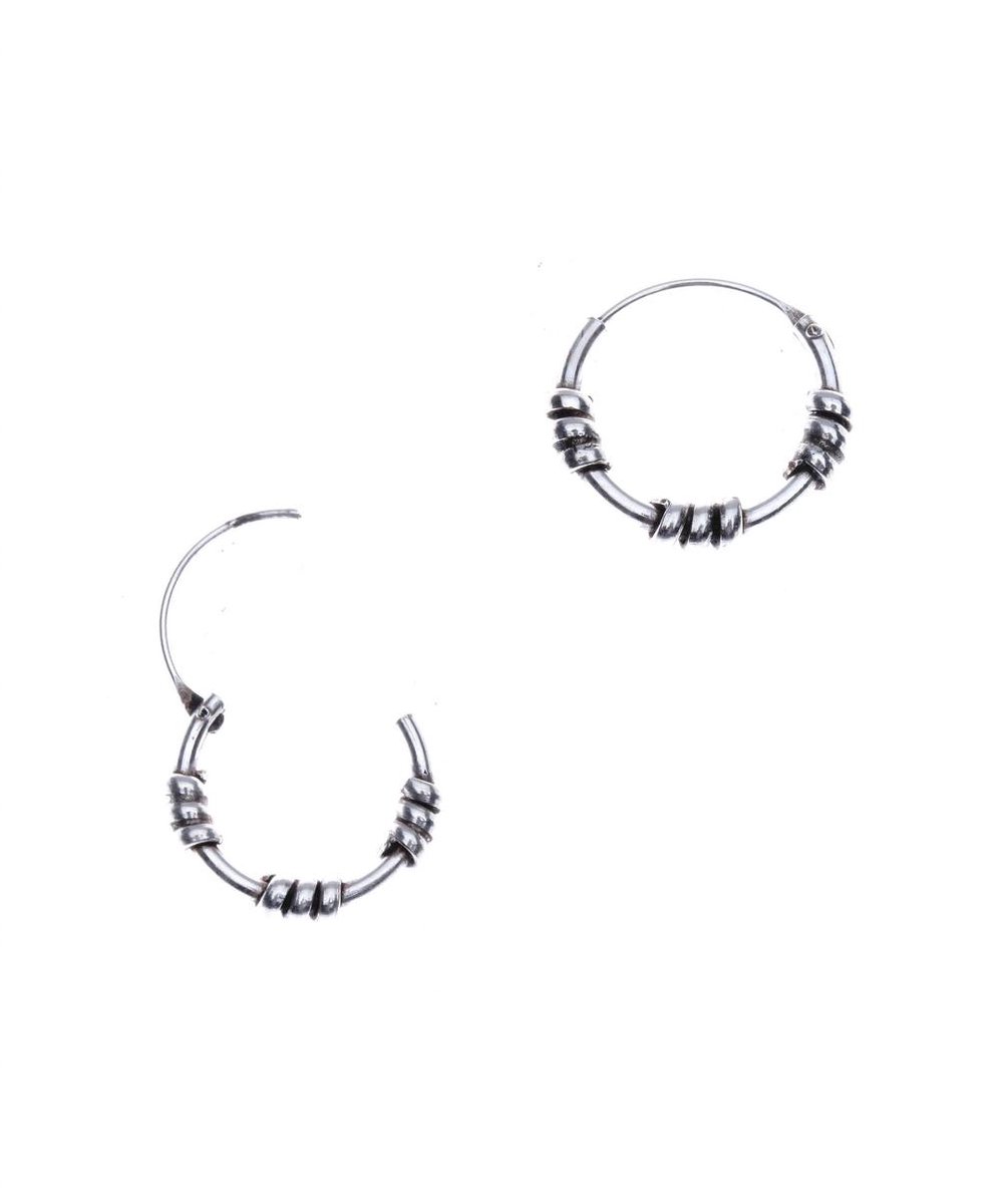 WeLoveSilver - zilveren oorringen - Bali hoops - 12 mm - 3 spiralen