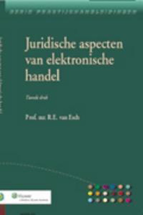 Juridische aspecten van e-commerce - cover