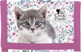 Cleo & Frank Portemonnee Kitten - 12 x 8 cm - Roze