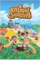 Hole in the Wall Animal Crossing Maxi Poster -New Horizons (Diversen) Nieuw