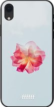 iPhone Xr Hoesje TPU Case - Rouge Floweret #ffffff