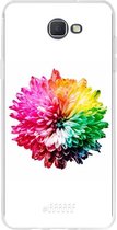 Samsung Galaxy J5 Prime (2017) Hoesje Transparant TPU Case - Rainbow Pompon #ffffff