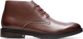 Clarks - Heren schoenen - Paulson Mid - G - mahogany leather - maat 8