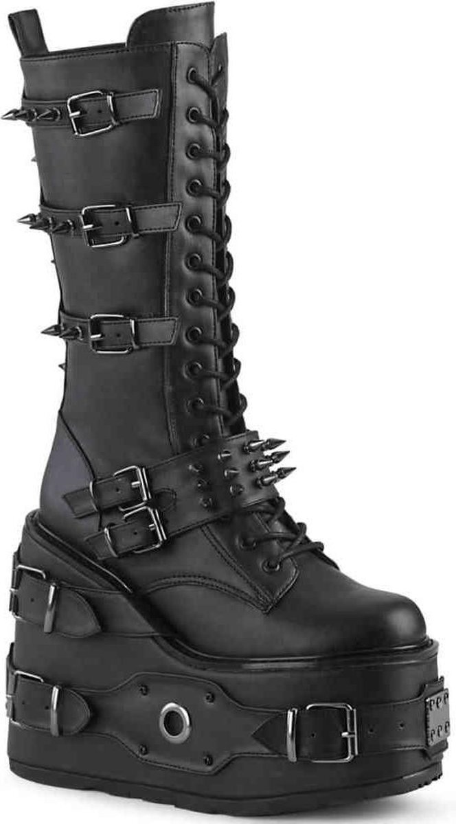 Demonia Plateau Laarzen 41 Shoes SWING 327 Zwart