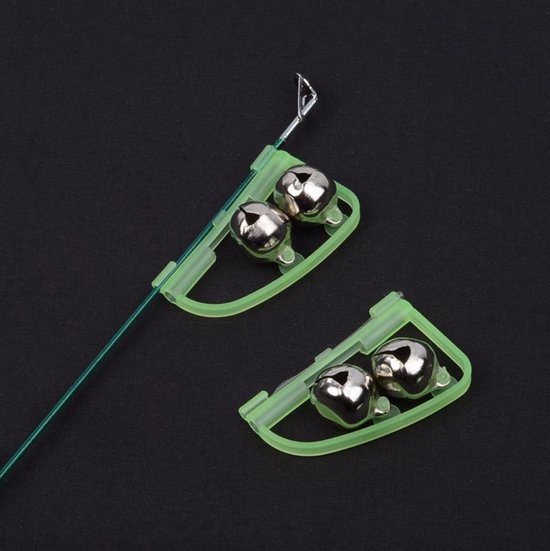 Hiden - Hengelsport Vis Alarmbellen - Hengelsport accessoires - Vissen - Hobby - Groen van Hiden — afbeelding 2