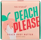 Yes Studio Body-butter Peach Please 200 Ml Roze/wit/groen