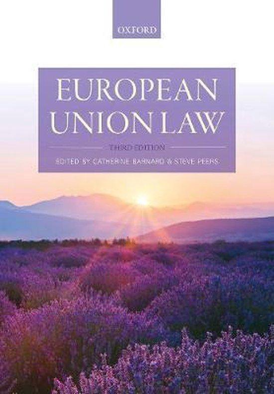 Exam Preparation on EU Law, Cluster 1 