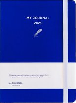 My Journal Agenda 2021 - Indigo Blauw