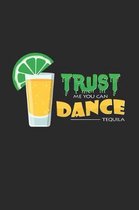 Trust me you can dance tequila: 6x9 Mallorca - grid - squared paper - notebook - notes