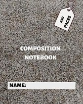 Composition Notebook: College ruled notebook.