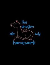 The Dragon Ate My Homework: Student Productivity Notebook - Goal Getter Planner - Pomodoro Technique Homework Journal