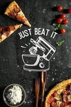 just beat it: Blank Cookbook recipes with Table of Contents - Recipe Journal to Write in gift for Women, girls and mom for mothers d