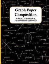Graph Paper Composition Notebook: Quad Ruled 5x5 Grid Paper for Math & Science Students, School, College, Teachers - 5 Squares Per Inch, 120 Squared S