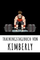 Trainingstagebuch von Kimberly: Personalisierter Tagesplaner für dein Fitness- und Krafttraining im Fitnessstudio oder Zuhause