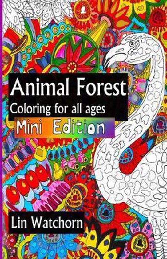 Mini Coloring Books for Adults- Animal forest MINI | 9781532758645