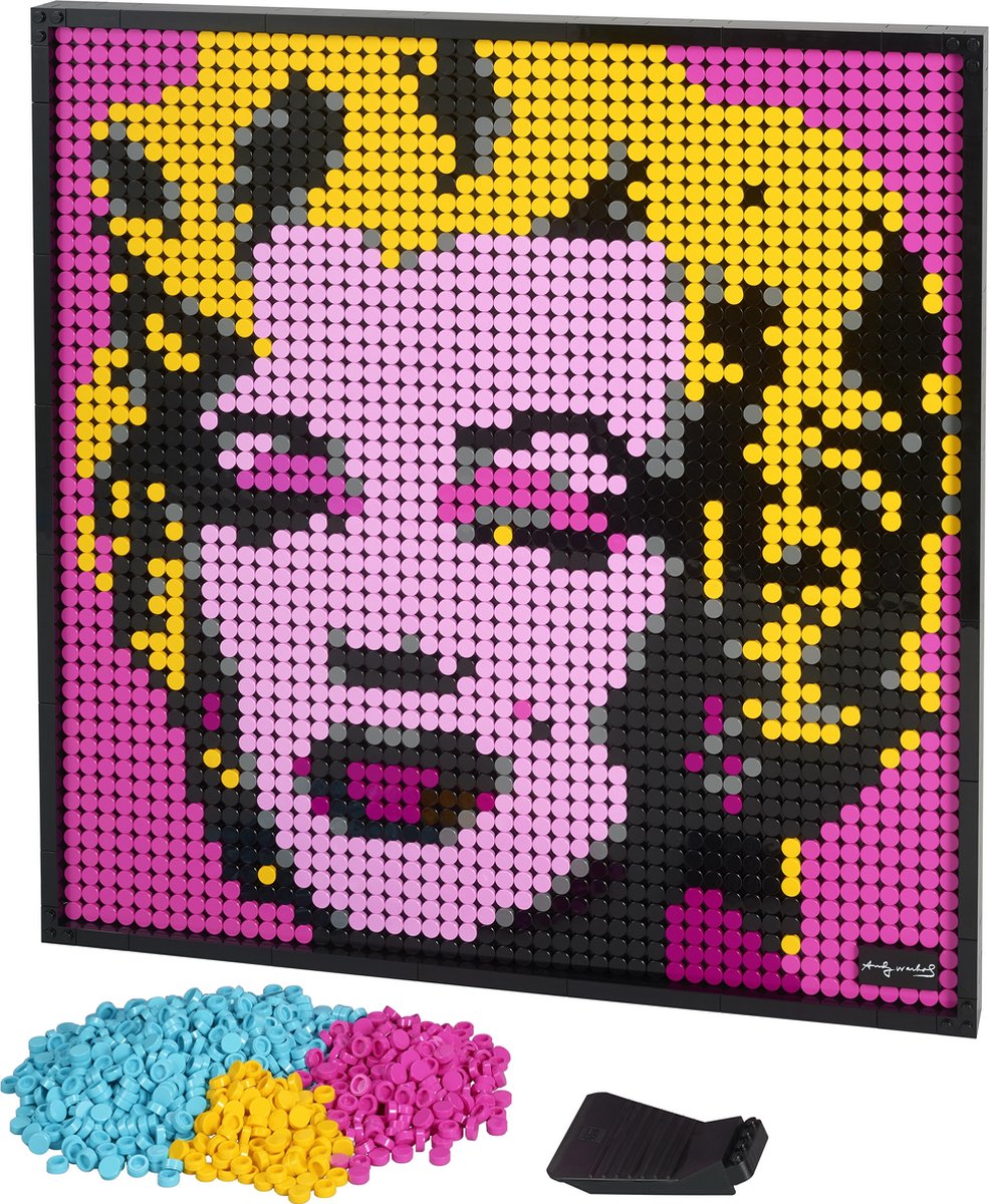 LEGO Art Andy Warhol's Marilyn Monroe 31197 — afbeelding 5