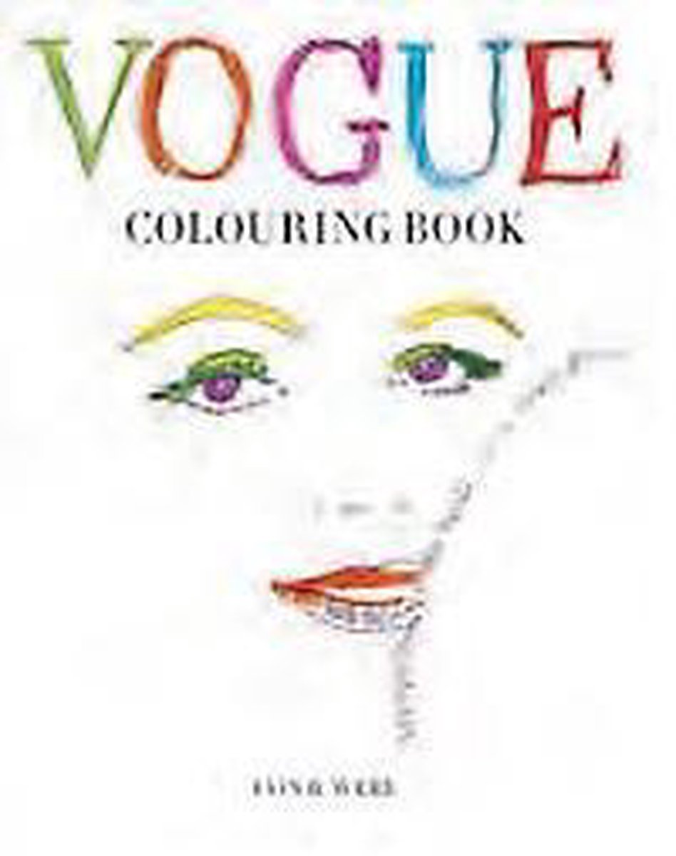 Vogue Colouring Book - Iain R Webb