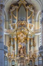 Alter in the Dresden Frauenkirche in Germany Journal: 150 Page Lined Notebook/Diary