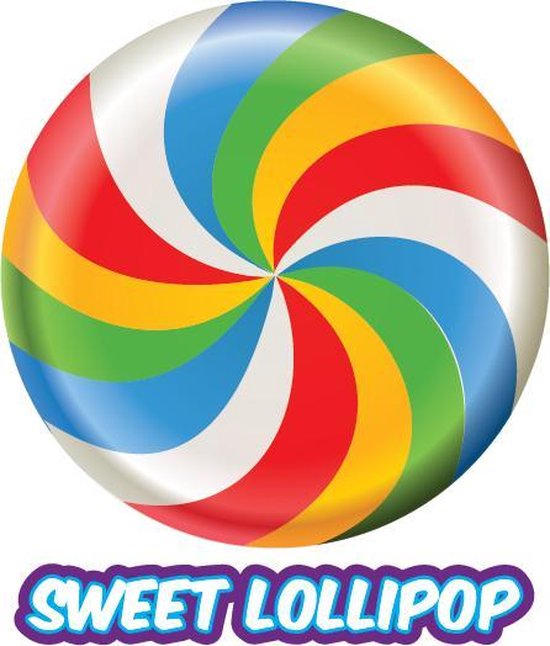 FoodsBeeee HONDEN-FRISBEE Lollipop - Siliconen frisbee - zacht materiaal - pocket size - speelgoed