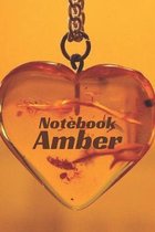 Amber Notebook: Notebook 6x9inches 120 pages. Paper in a line.Perfect gift idea.For people with a sense of humor. Designed for people