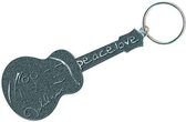 John Lennon Sleutelhanger Peace & Love Grijs