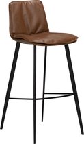 Set van 2 Danform Fierce barstoel Vintage bruin.