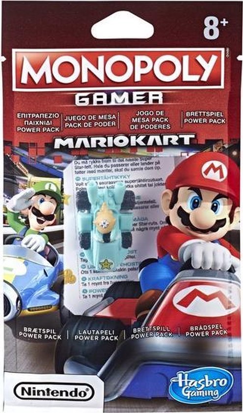 Afbeelding van het spel Monopoly Gamer Mario Kart Power Packs Hasbro