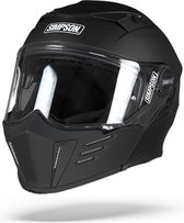 Simpson Helmet Darksome Matt Black 58-M