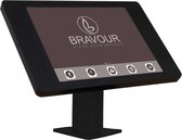 Tablet tafelhouder Fino voor Samsung Galaxy View 18.4 – zwart – camera bedekt