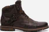 Invinci Invinci Veterboots grijs Leer - Maat 43