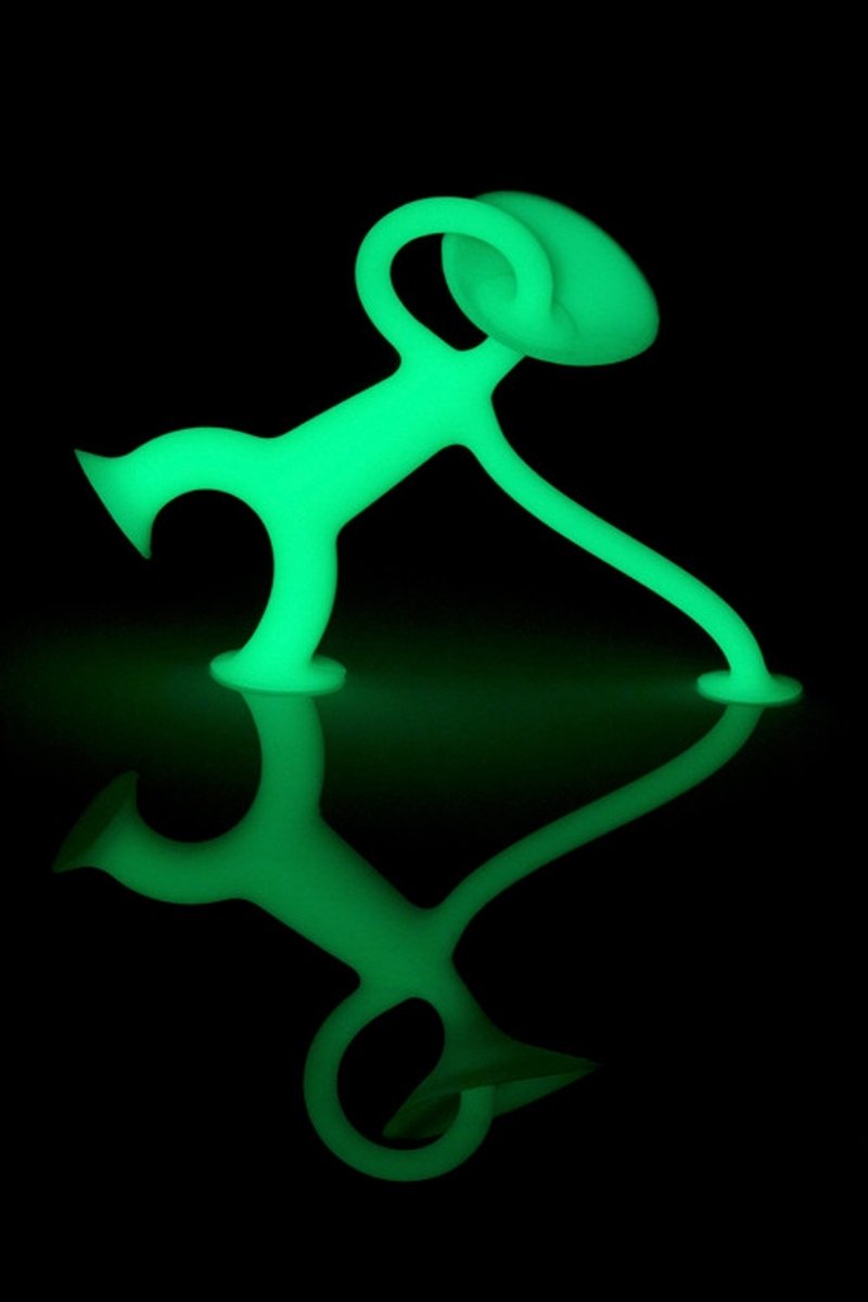 Bilibo Oogi Glow In The Dark Actiefiguur Groen 8 Cm