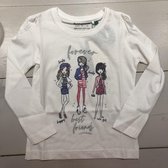 Blue Seven - Meisjes - Offwhite shirt - maat 98