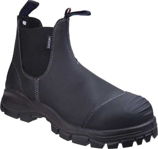 Blundstone Male Stiefel Boots #910 Black Platinum Leather (Safety