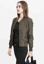 Urban Classics - Light Bomber jacket - S - Groen