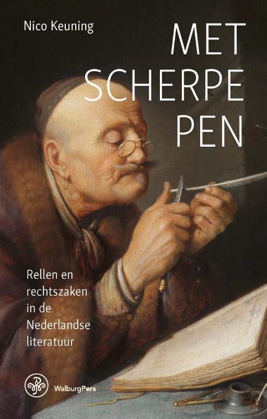 Met scherpe pen - cover