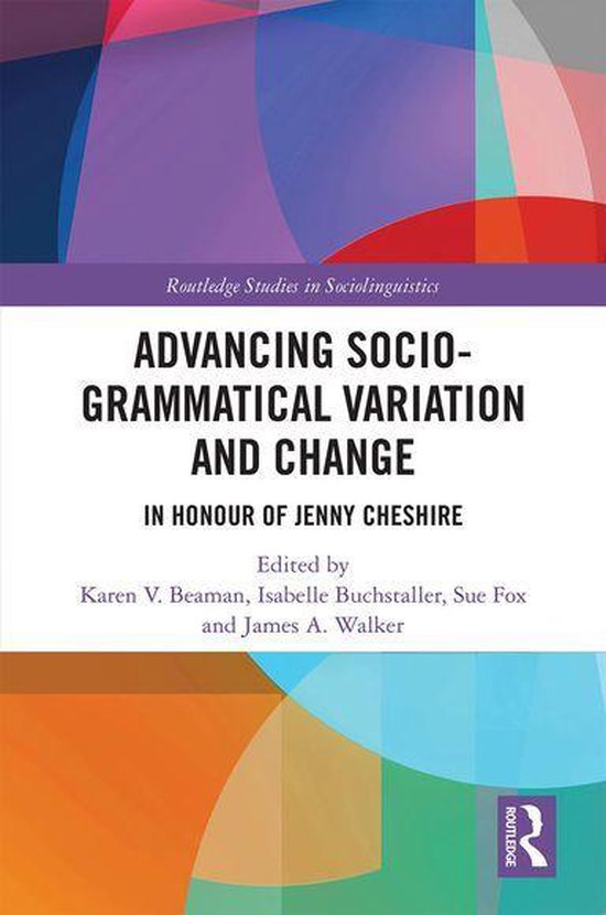 Routledge Studies in Sociolinguistics - Advancing Socio-gram ... - cover
