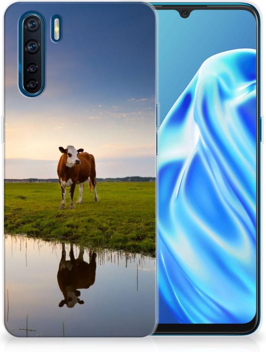 OPPO A91 TPU Hoesje Koe