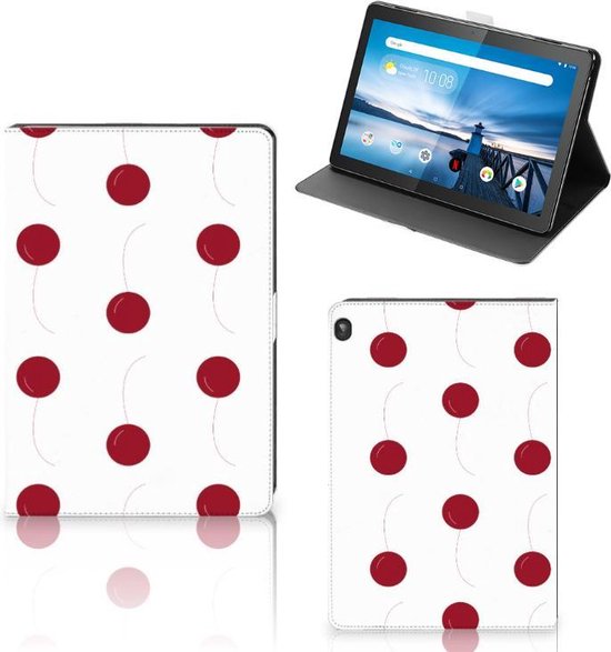 Étui pour tablette avec photo Housse pour tablette Lenovo M10 avec cerise  standard | bol.com