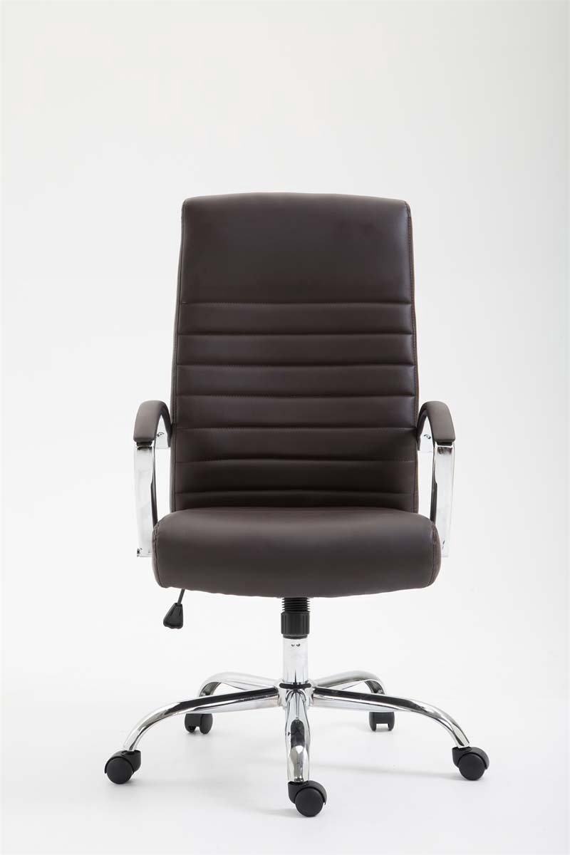 Bureaustoel Cleveland wit Kunstleer | 316993